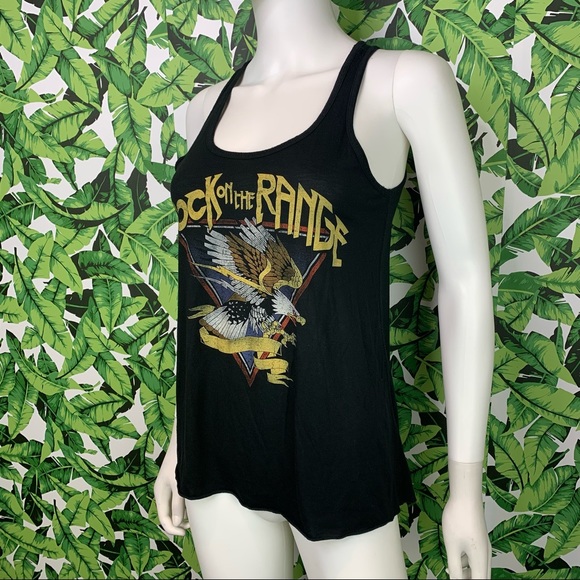 Rock on the Range Women's Tank Top Size M Eagle Logo Music Festival Concert - Picture 2 of 7